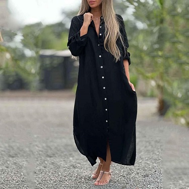 شيرت دريس أسود