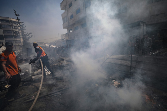 غارات إسرائيلية على غزة (13)