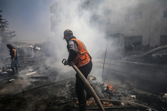 غارات إسرائيلية على غزة (15)