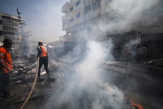 غارات إسرائيلية على غزة (16)