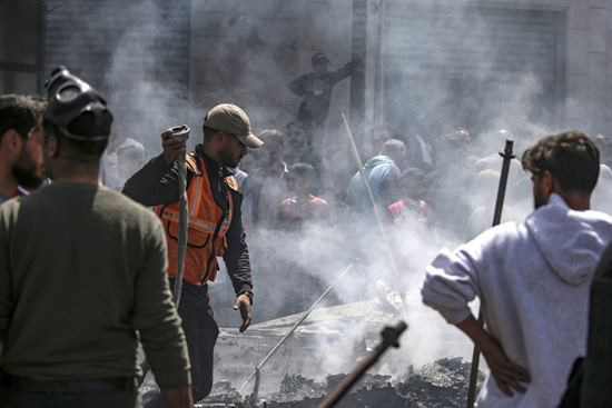 غارات إسرائيلية على غزة (1)