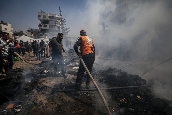 غارات إسرائيلية على غزة (14)