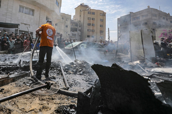 غارات إسرائيلية على غزة (9)