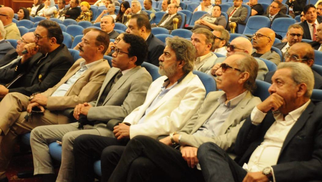 جانب من فعاليات مؤتمر مستقبل الدراما في مصر جانب من فعاليات مؤتمر مستقبل الدراما في مصر