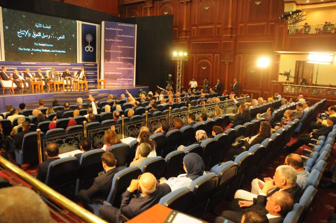 خلال استعراض نتائج المرصد الاعلامى لصندوق مكافحة وعلاج الإدمان والتعاطى بمؤتمر مستقبل الدراما في مصر خلال استعراض نتائج المرصد الاعلامى لصندوق مكافحة وعلاج الإدمان والتعاطى بمؤتمر مستقبل الدراما في مصر
