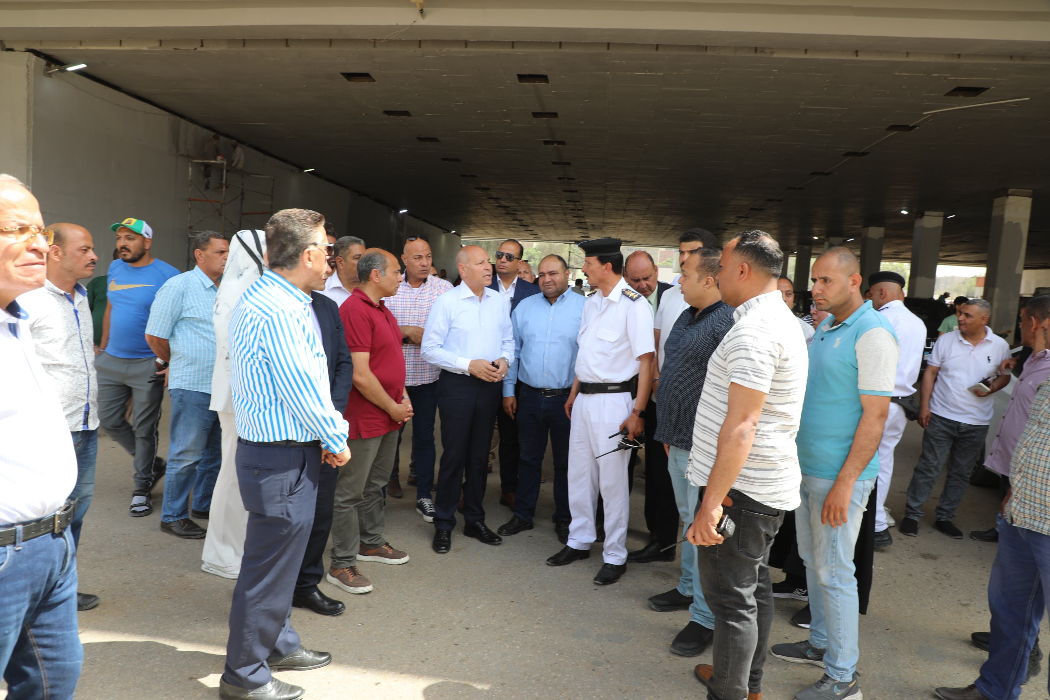 محافظ القاهرة يتابع تطوير محيط موقف السلام محافظ القاهرة يتابع تطوير محيط موقف السلام