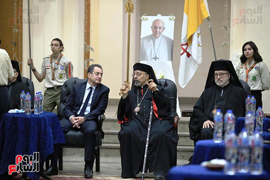 عزاء البابا فرنسيس بحضور الأنبا إبراهيم إسحق عزاء البابا فرنسيس بحضور الأنبا إبراهيم إسحق
