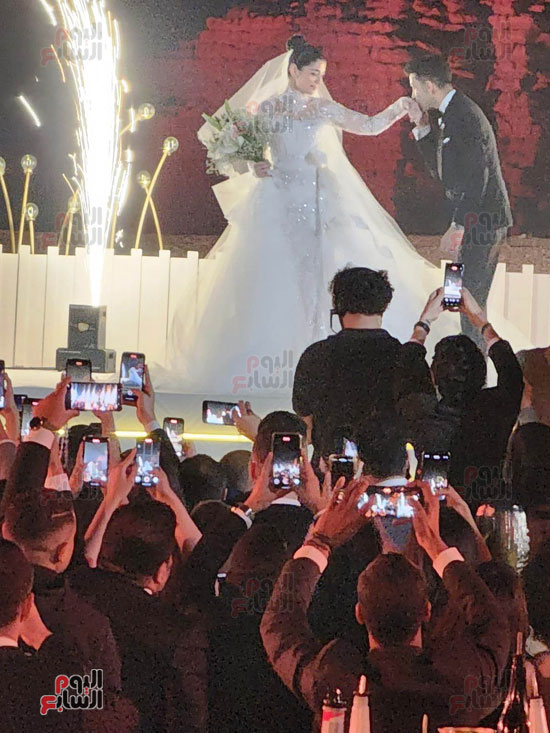 حفل زفاف ليلى أحمد زاهر وهشام جمال (3)