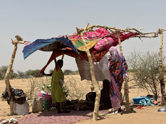 النازحون السودانيون (9)