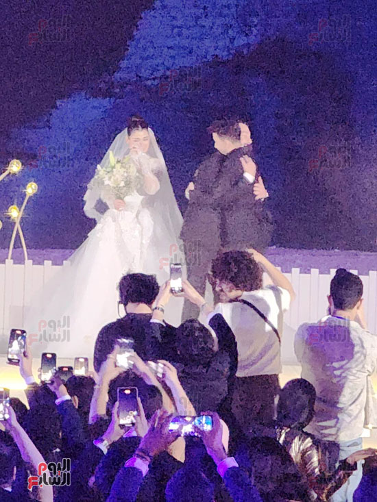 حفل زفاف ليلى أحمد زاهر وهشام جمال (1)