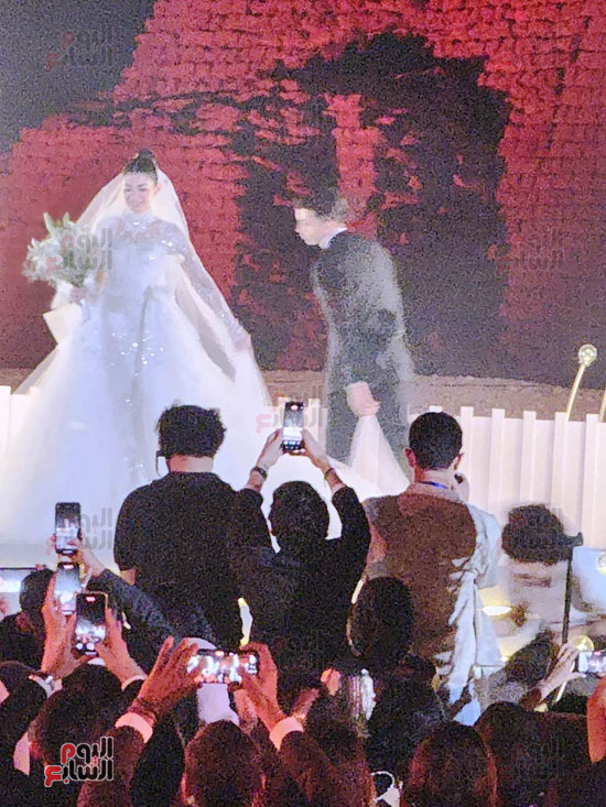 حفل زفاف ليلى أحمد زاهر وهشام جمال (7)