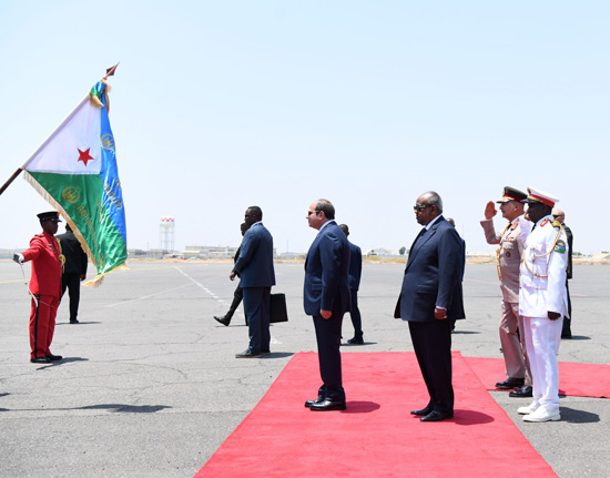 زيارة الرئيس السيسي لجيبوتى (5)