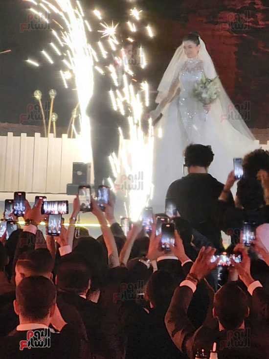 حفل زفاف ليلى أحمد زاهر وهشام جمال (8)
