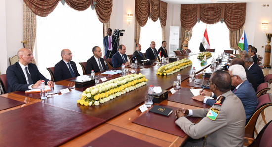 زيارة الرئيس السيسي لجيبوتى (14)