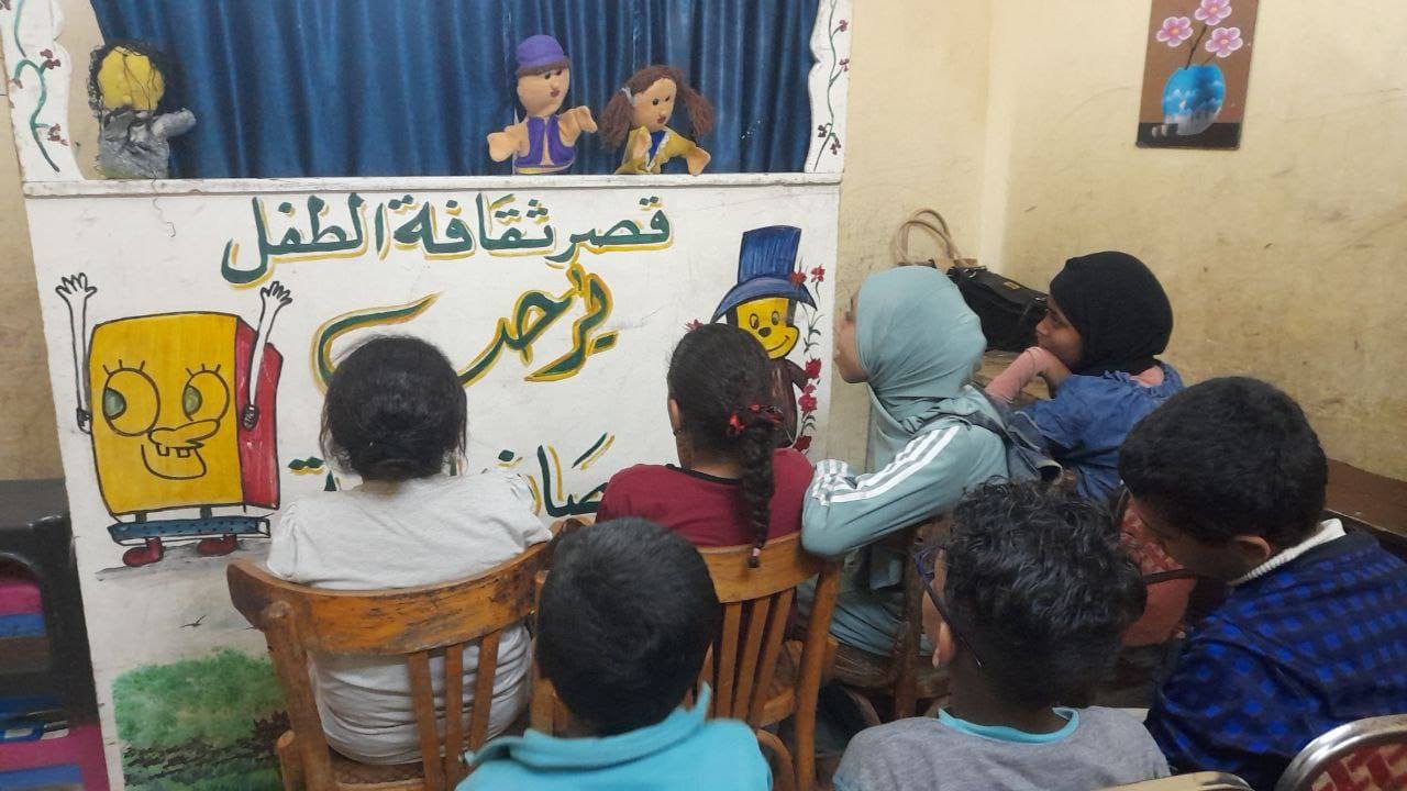 مسرح عرائس لدعم أطفال الأقصر