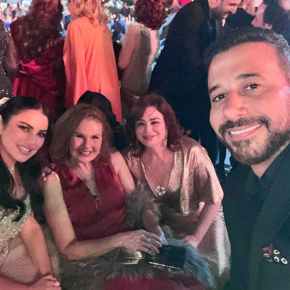 الهام شاهين ويسرا ودرة واحمد السعدنى الهام شاهين ويسرا ودرة واحمد السعدنى