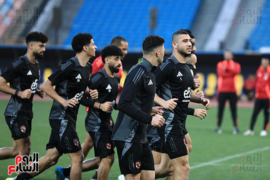 مران للأهلى قبل مباراة العودة أمام صن داونز (2)