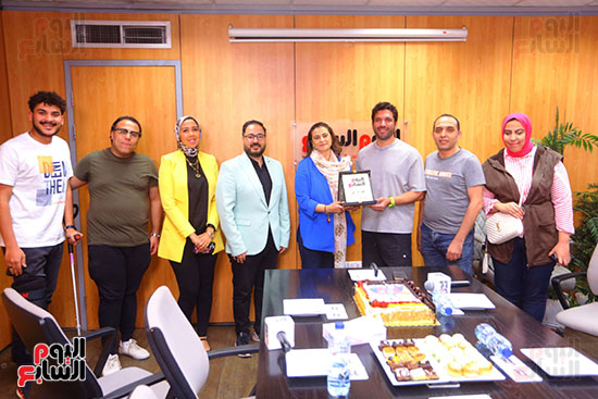 علا الشافعي رئيس تحرير اليوم السابع تكرم حسن الرداد علا الشافعي رئيس تحرير اليوم السابع تكرم حسن الرداد