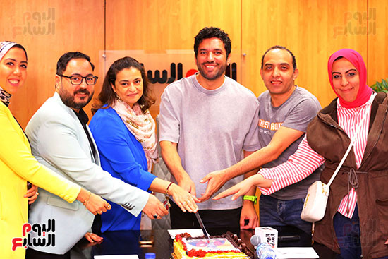 ندوة تكريم حسن الرداد باليوم السابع ندوة تكريم حسن الرداد باليوم السابع