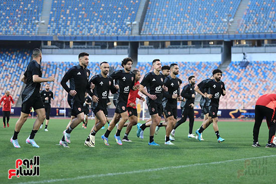 مران للأهلى قبل مباراة العودة أمام صن داونز (4)