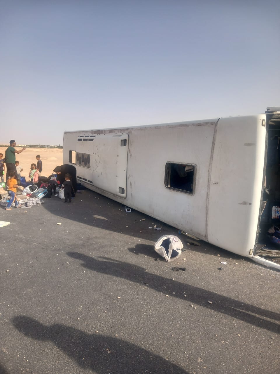 جانب من الحادث جانب من الحادث