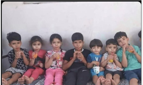 أطفال عائلة أبو دقة