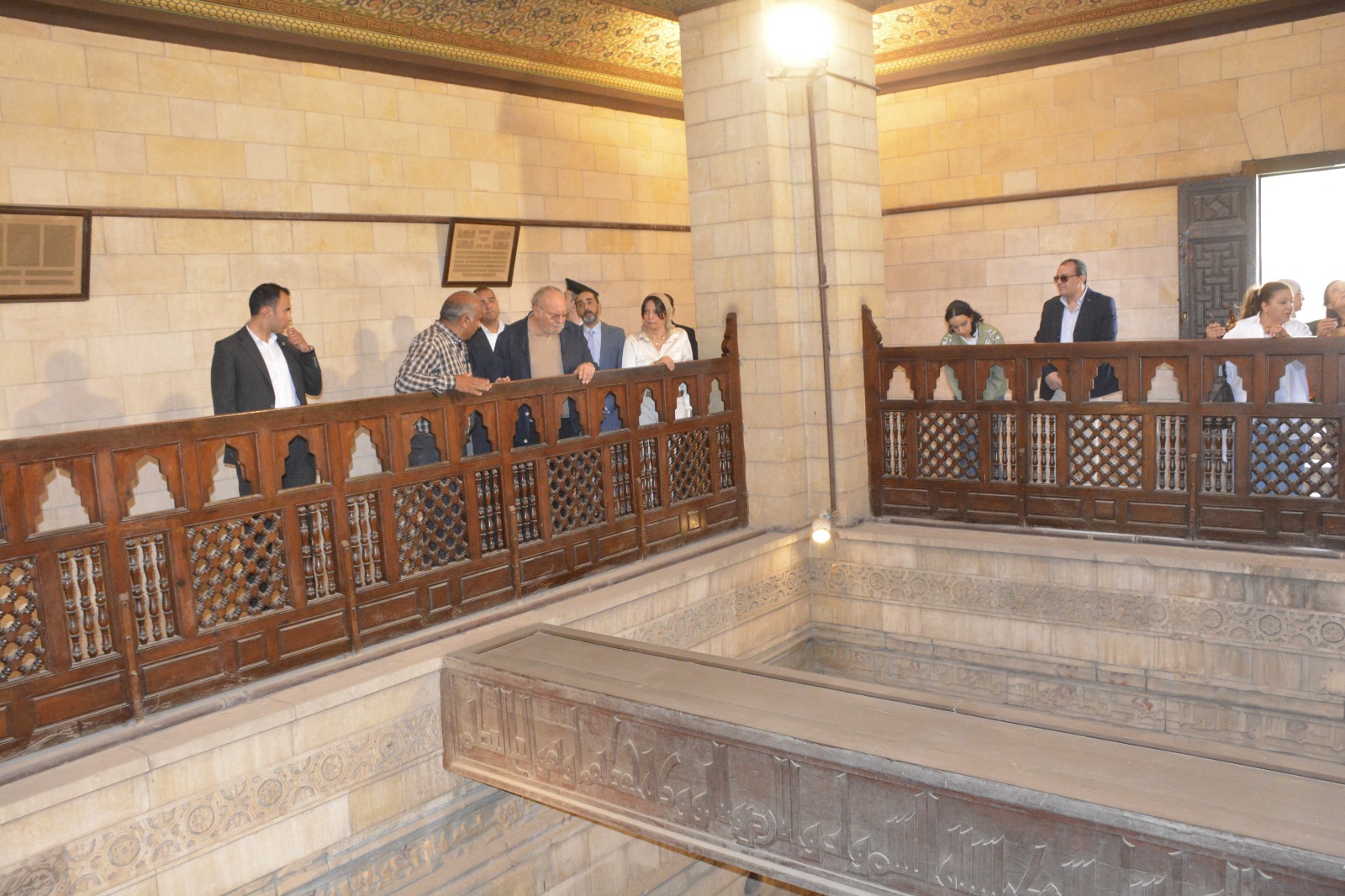 الملك أحمد فؤاد في ضيافة متحف أم كلثوم بالمنيل (2)