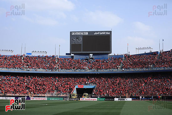 حمهور الأهلى فى ملعب المباراة حمهور الأهلى فى ملعب المباراة