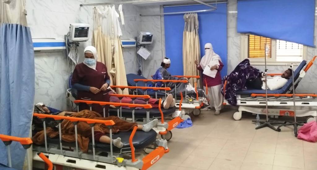 المصابون فى الحادث المصابون فى الحادث