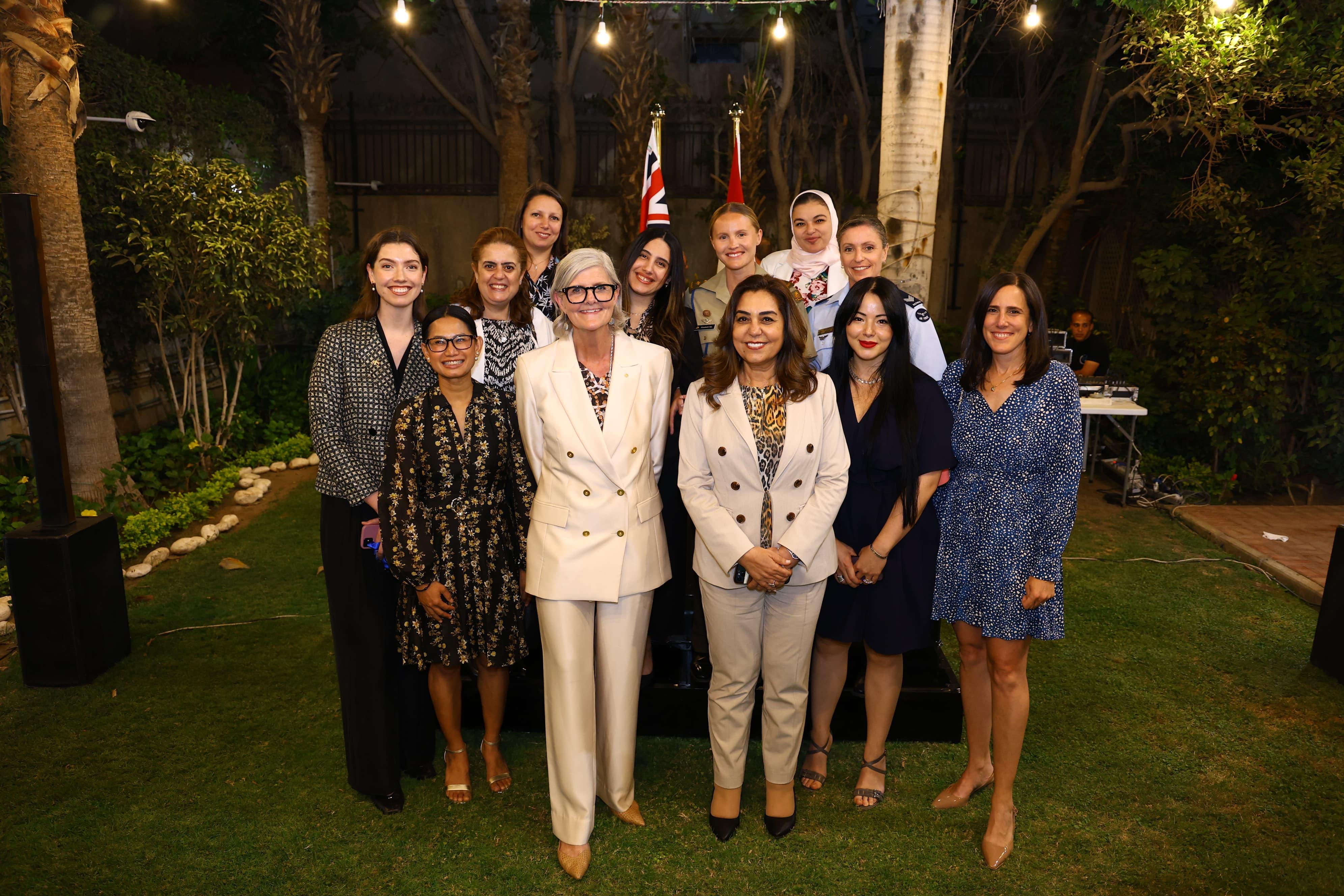 جانب من حفل الاستقبال