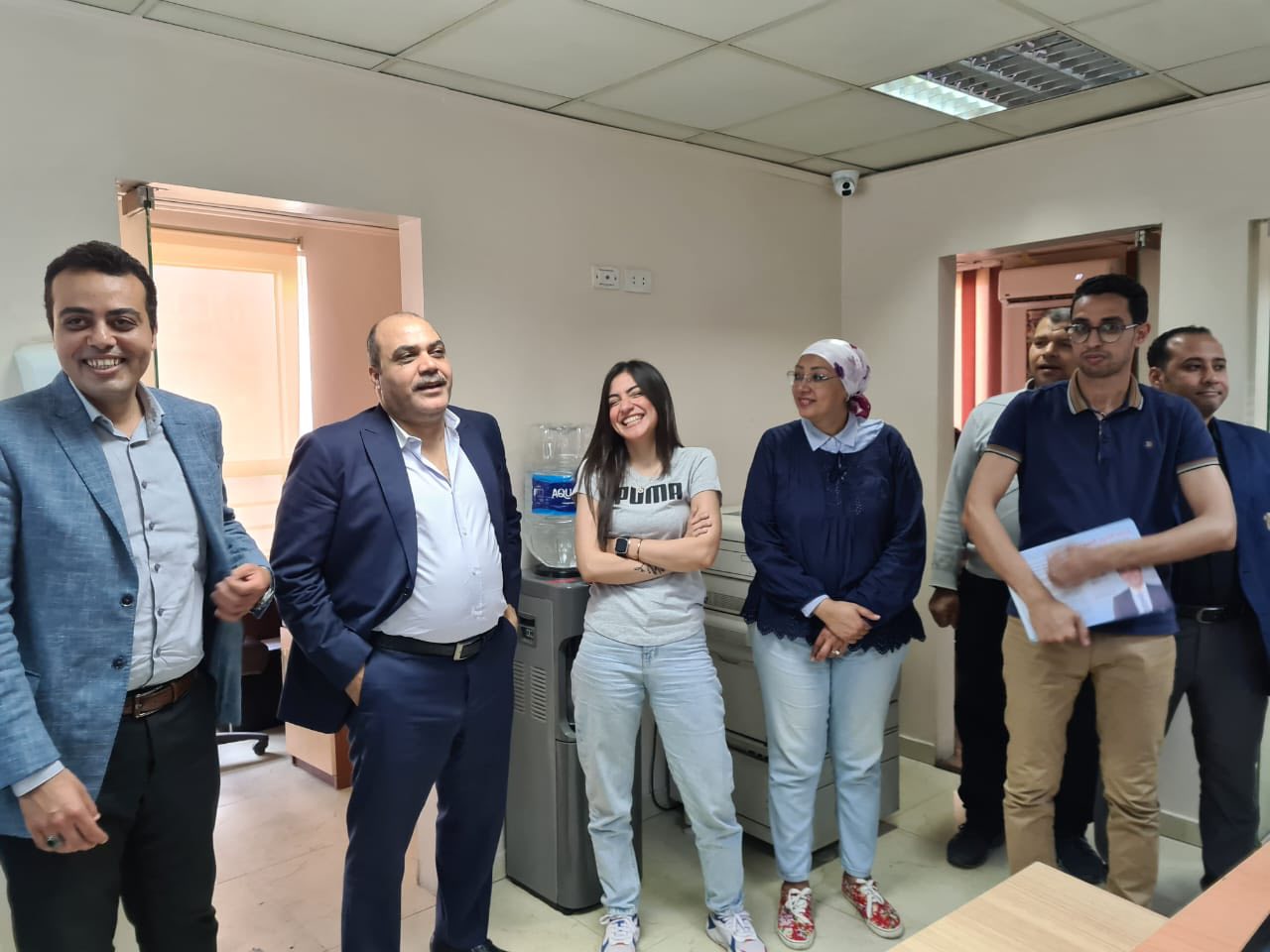 محمد السيد الشاذلى يزور الدستور   (7)