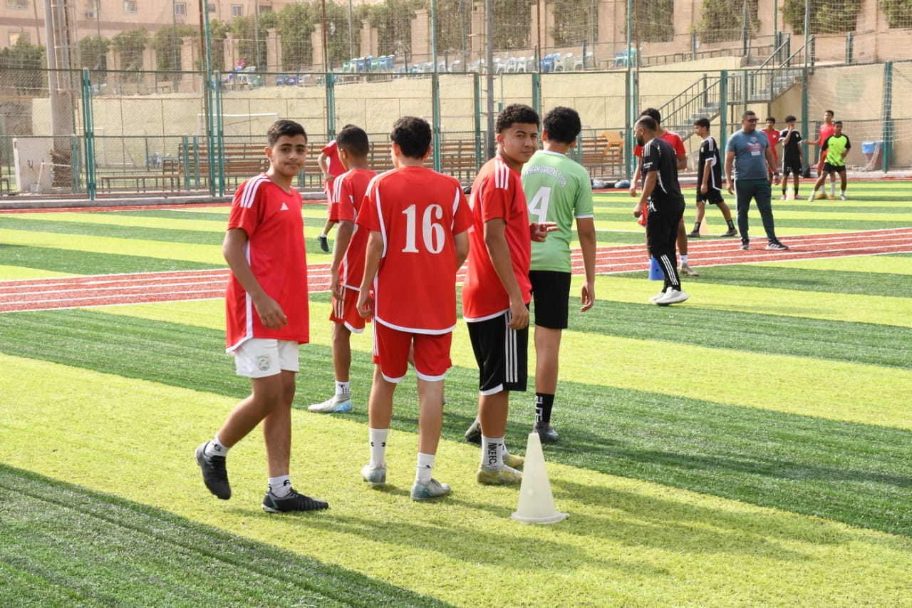 افتتاح منشآت رياضية جديدة بنادى حدائق الأهرام (1)