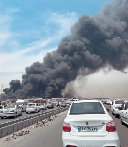 انفجار ايران