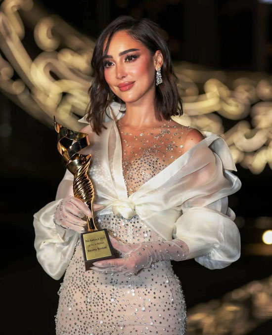 بسمة بوسيل تتوج بجائزة EMIGALA (2)