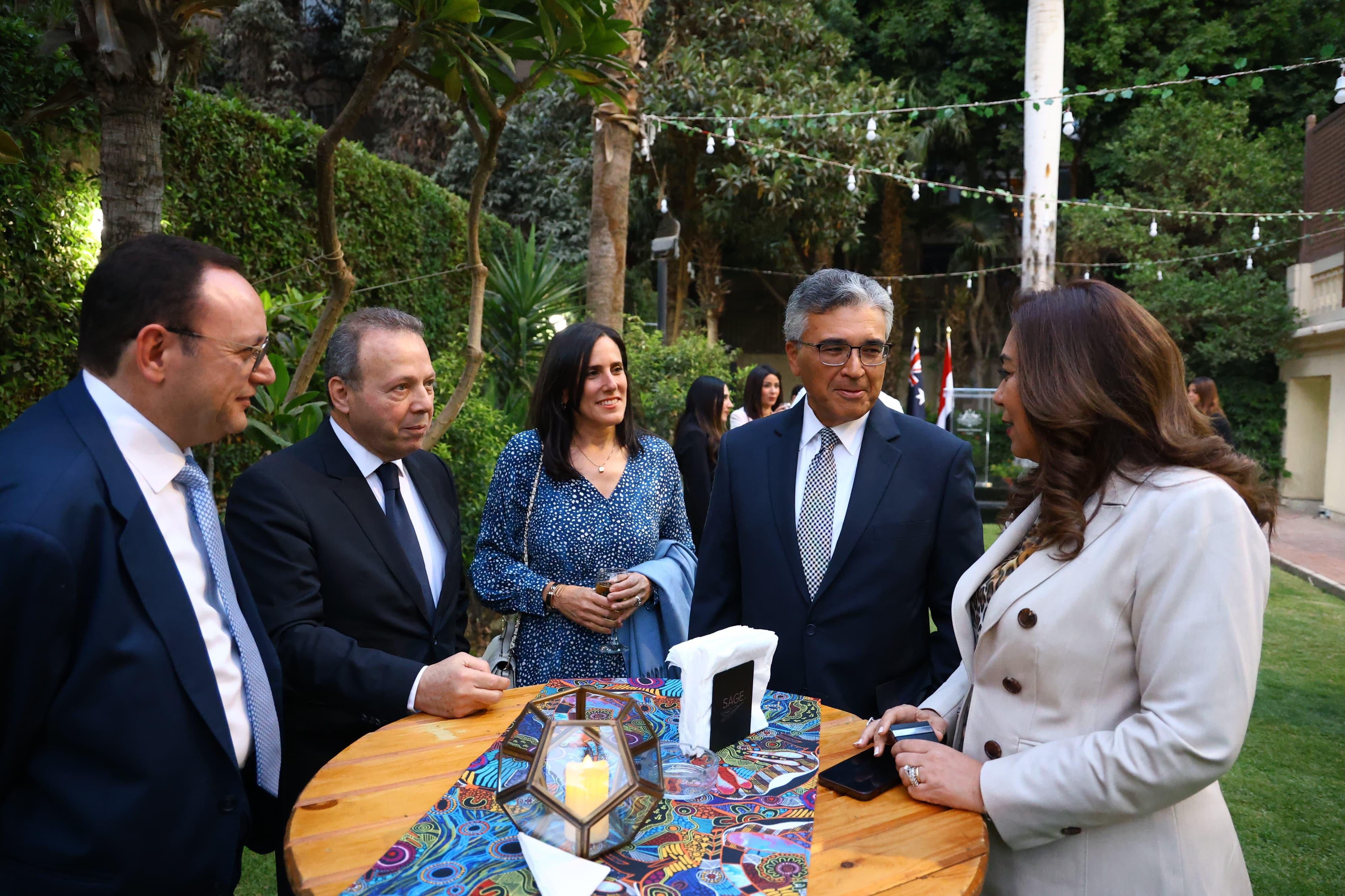 جانب من حفل الاستقبال