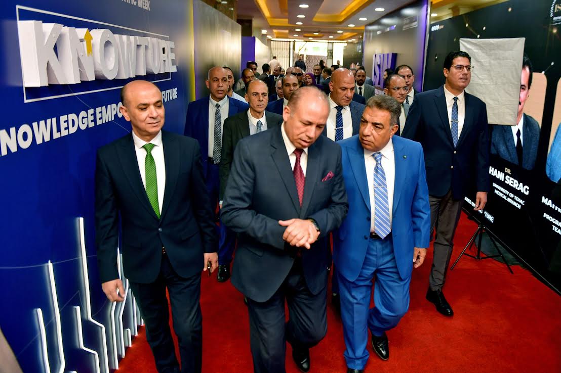 محافظ الدقهلية فى اول اسبوع علمى بالجامعة