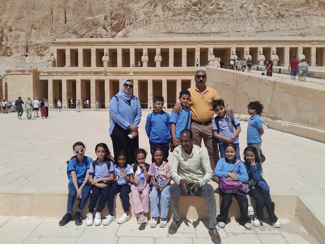 جولة لطلبة المدارس فى معبد الملكة حتشبسوت