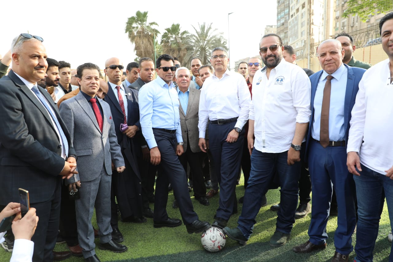 افتتاح ملاعب نادى الصحفيين 1 افتتاح ملاعب نادى الصحفيين 1