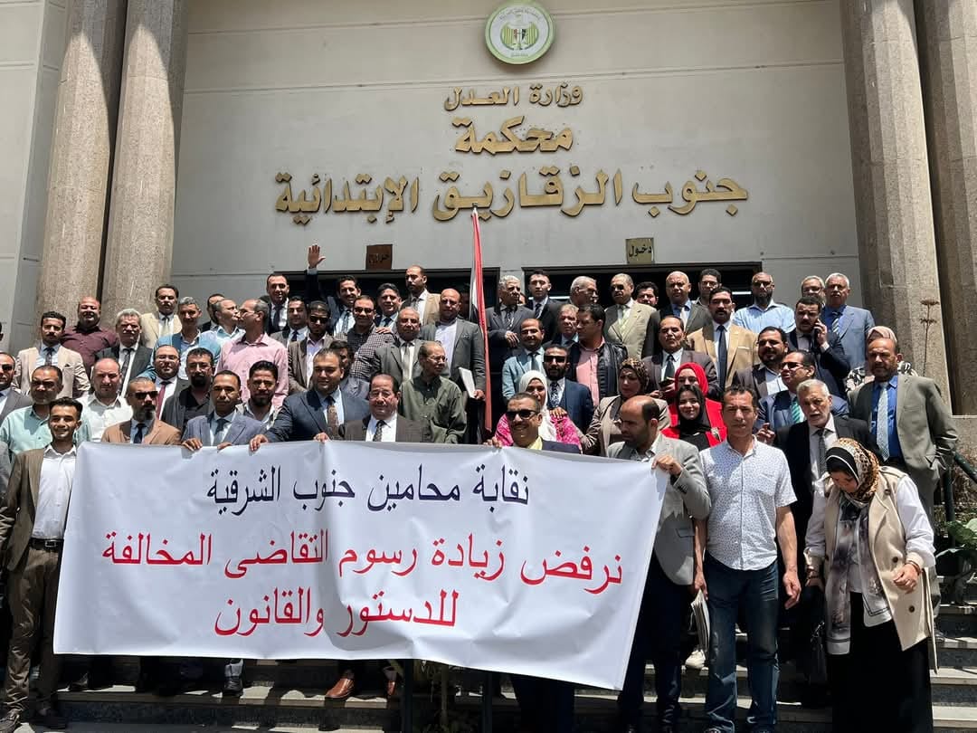 وقفات احتجاجية للمحامين (1)