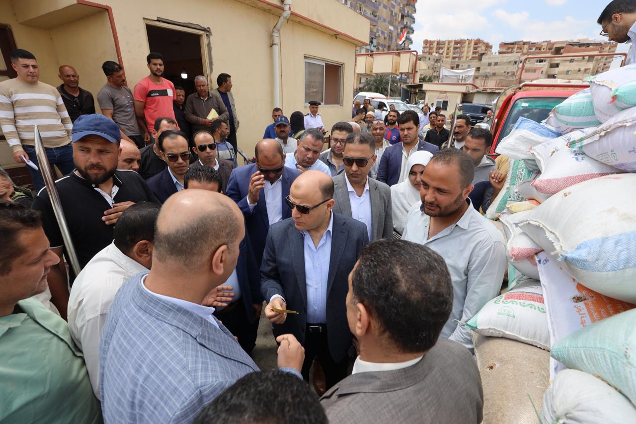 متابعة توريد القمح بصوامع كفر الشيخ متابعة توريد القمح بصوامع كفر الشيخ