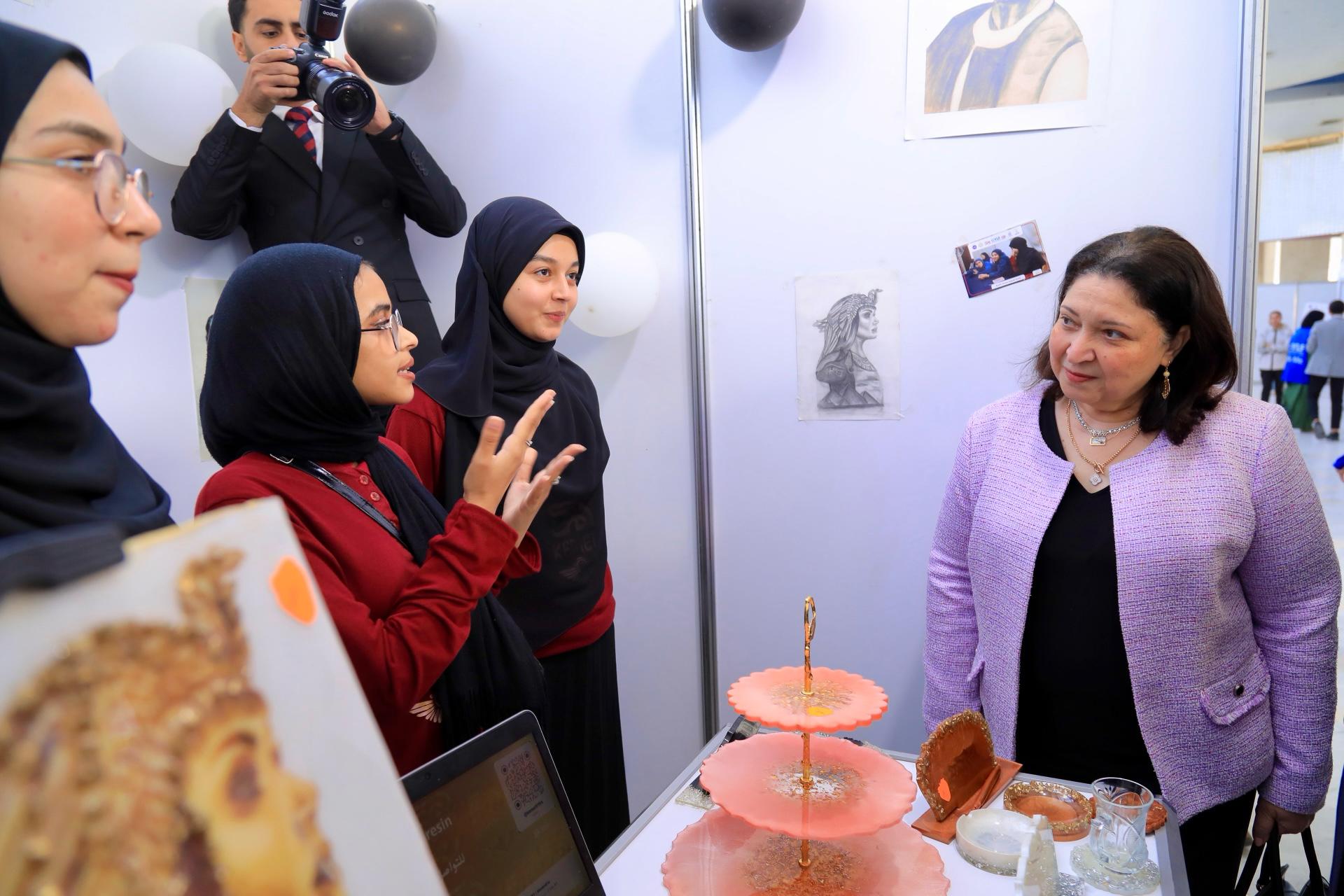 المهندسة مرجريت صاروفيم نائبة وزيرة التضامن الاجتماعي