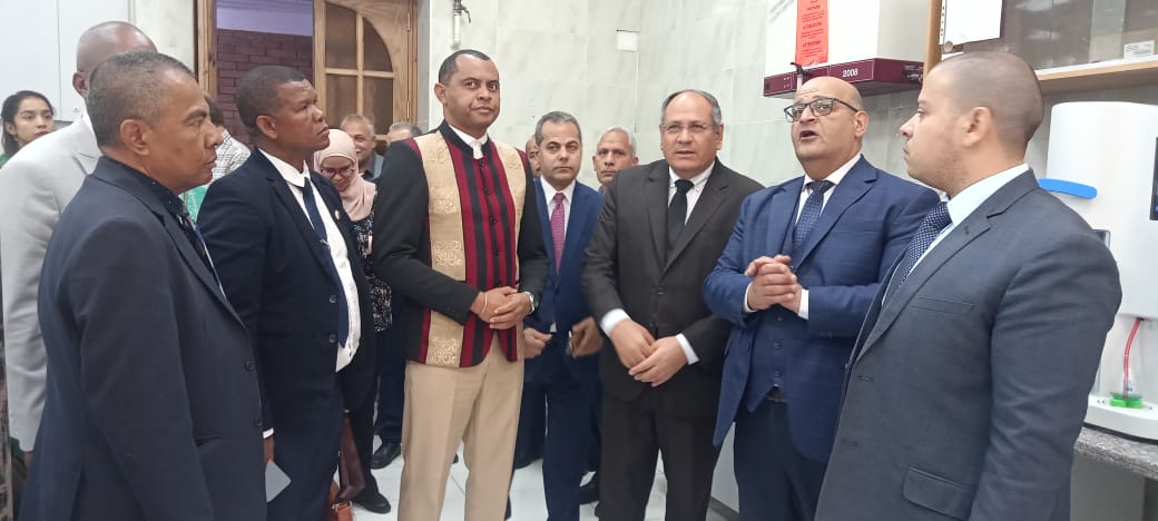 وزير زراعة مدغشقر يزور مركز البحوث الزراعية وزير زراعة مدغشقر يزور مركز البحوث الزراعية