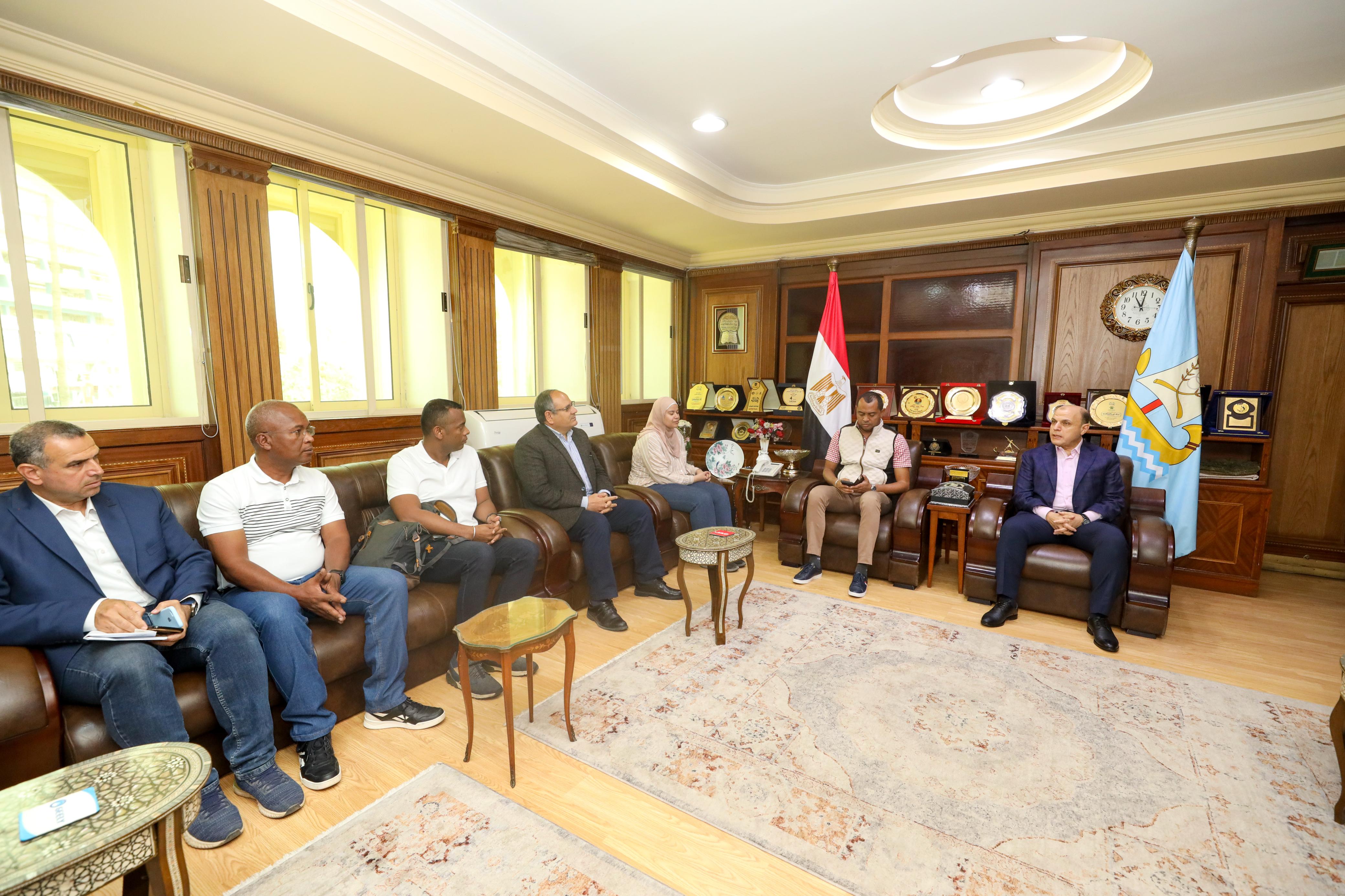 جانب من الاستقبال