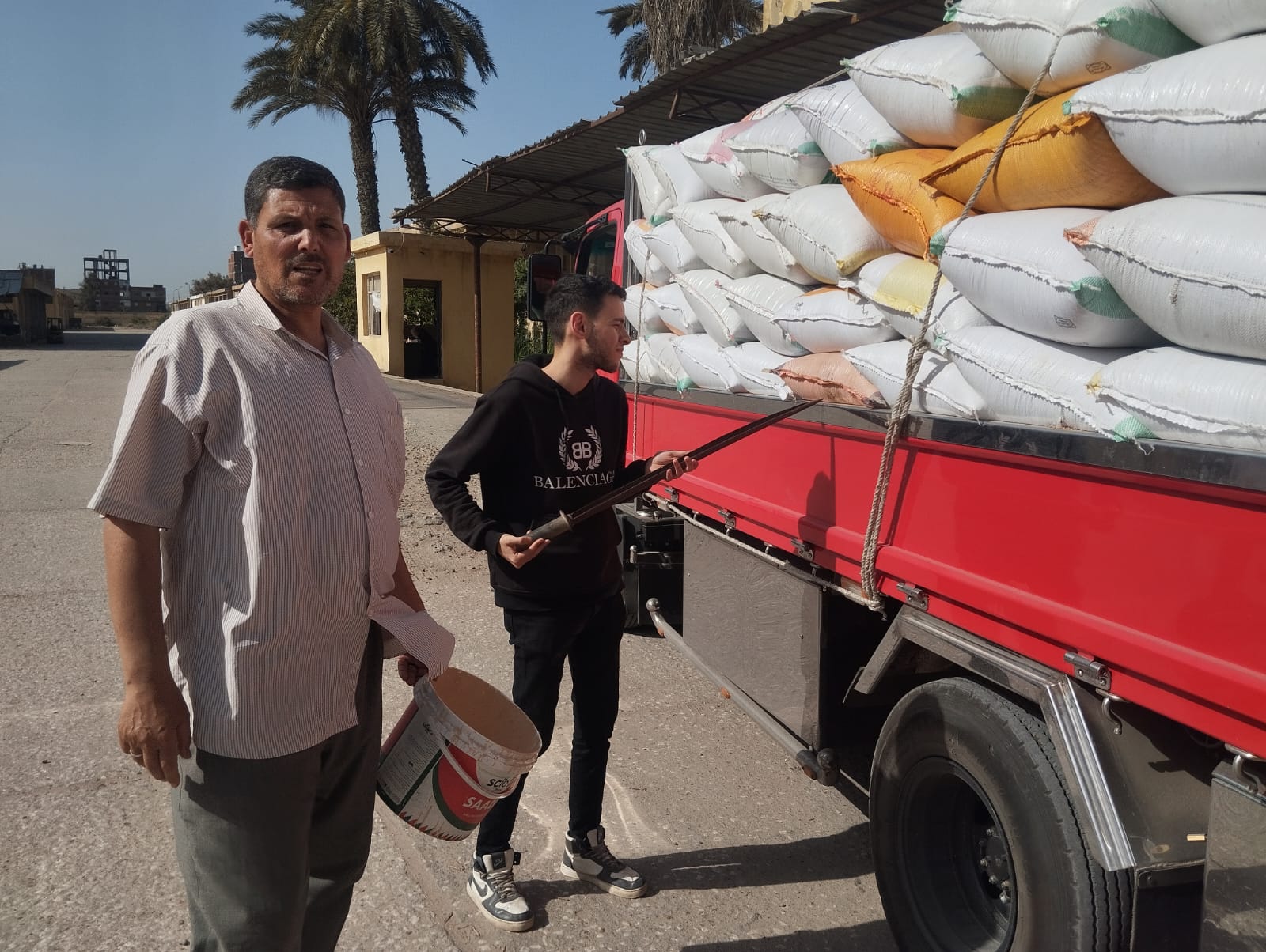 توريد القمح بالصوامع