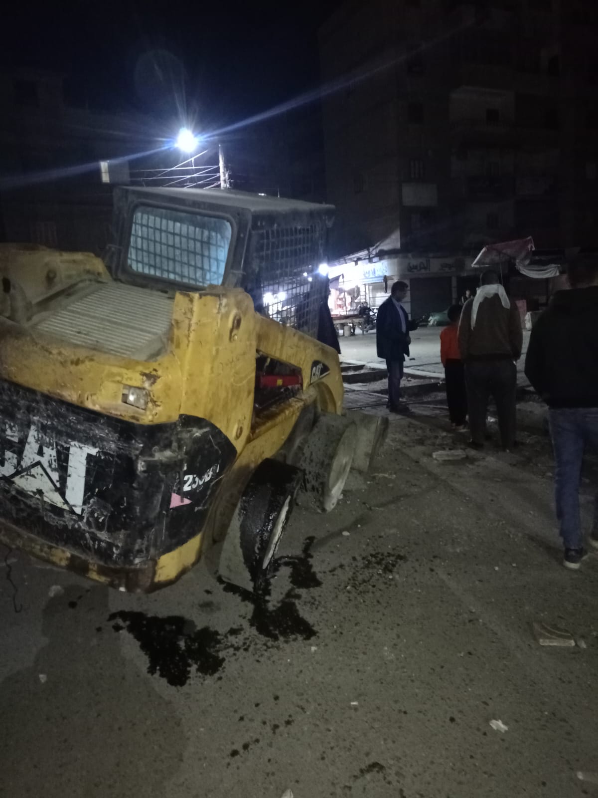 تصادم قطار طنطا المنصورة بلودر تابع لمجلس مدينة سمنود  (4)