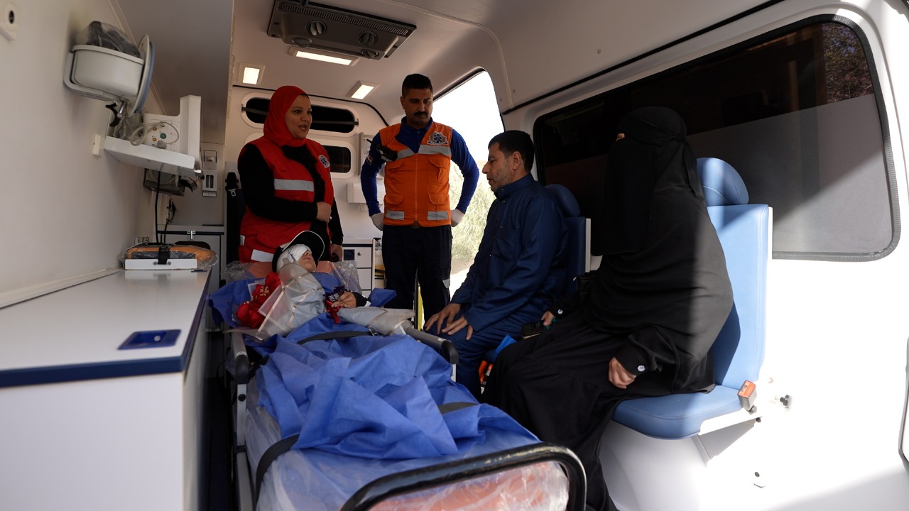 الطفلة إيمان «ضحية رشق الحجارة»