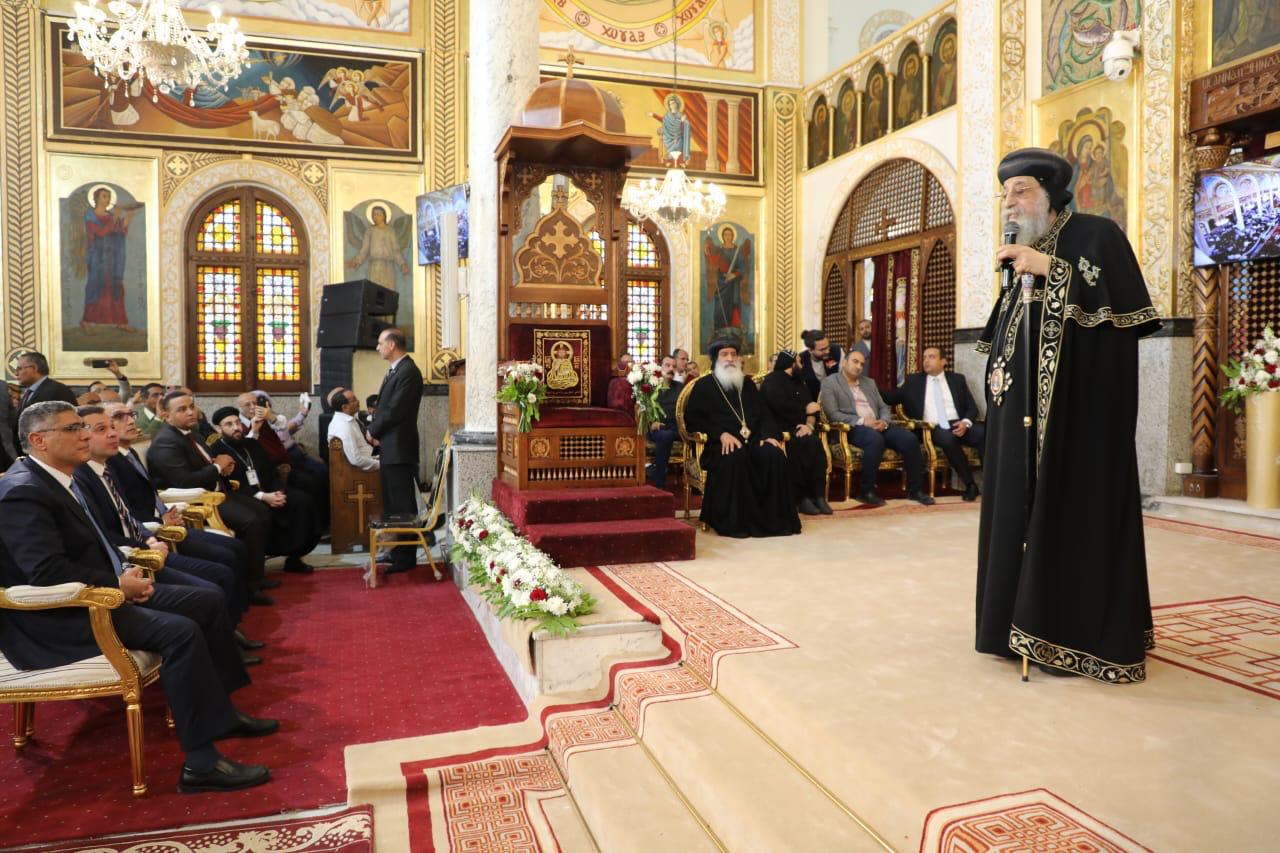 افتتاح مبنى الخدمات بمطرانية الأقباط الأرثوذكس افتتاح مبنى الخدمات بمطرانية الأقباط الأرثوذكس