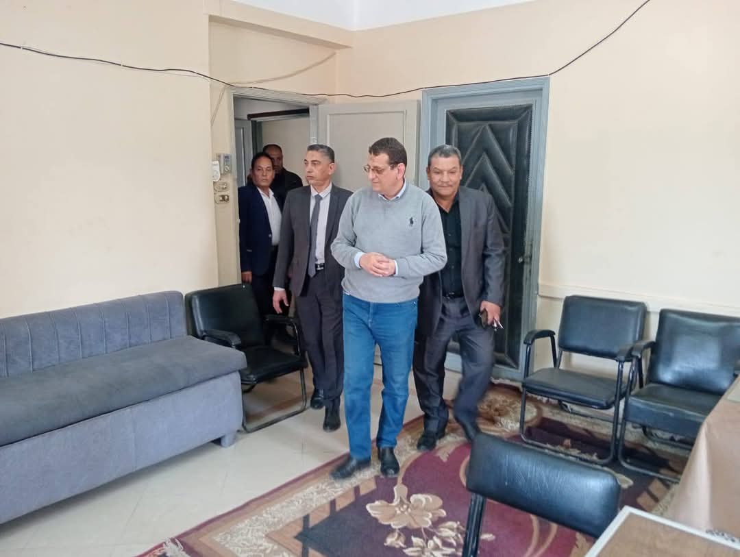 السعدني يتفقد ديوان عام مجلس منية النصر في أول مهام عمله