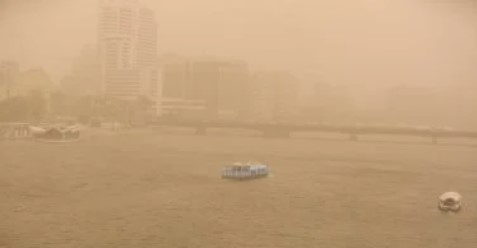 عاصفة ترابية- صورة أرشيفية عاصفة ترابية- صورة أرشيفية
