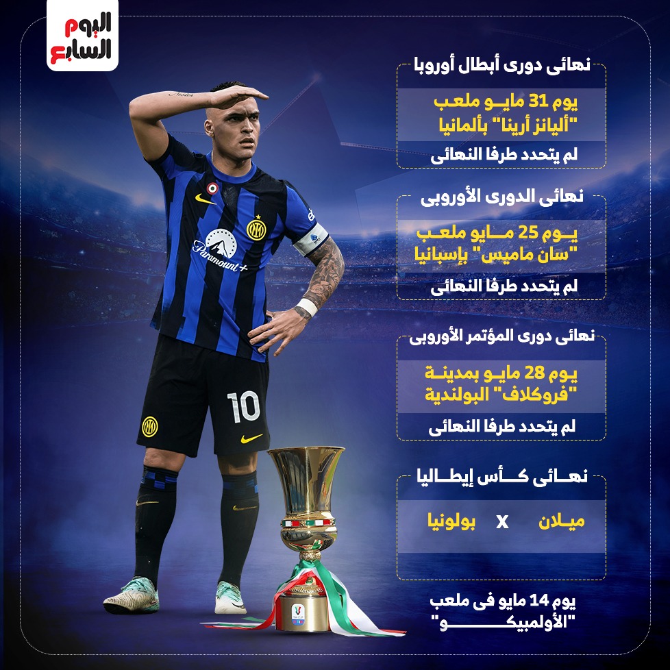 مواعيد مباريات مايو